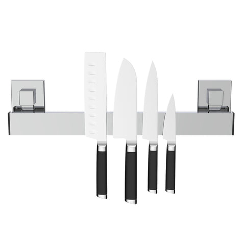 Fusion-Loc Polished Stainless Steel magnetic Knife Rack (AU ONLY)