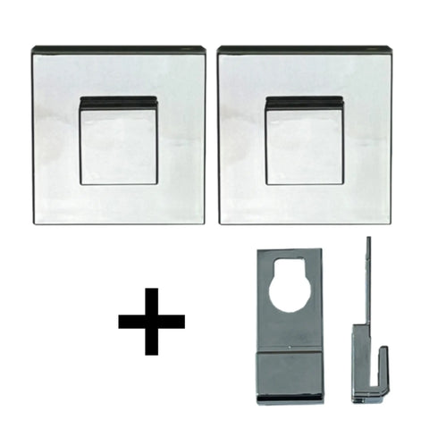 Replacement Chrome Suction Cups & Clips Kit