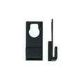 Replacement Matte Black Mounting Clips (Pack of 2)
