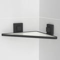 Matte Black Acrylic Corner Shelf