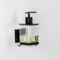 Matte Black Suction Liquid Soap Dispenser