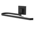 Matte Black Paper Towel Holder
