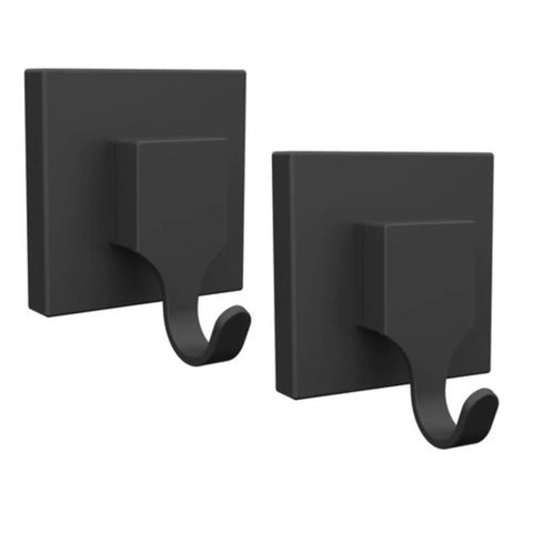 Matte Black Suction Bathroom Hook