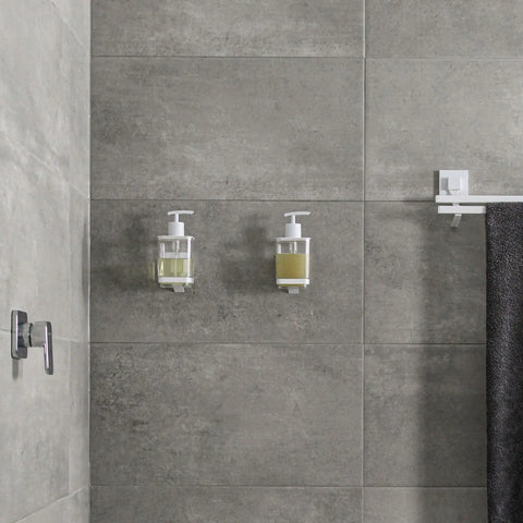 Matte White Suction Liquid Soap Dispenser