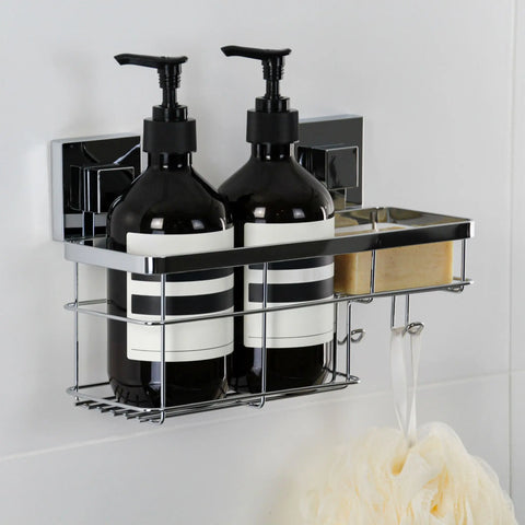 Polished Stainless Steel Suction Combo Caddy