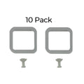 Replacement Square Seal & Valve Kit (Pack of 10)