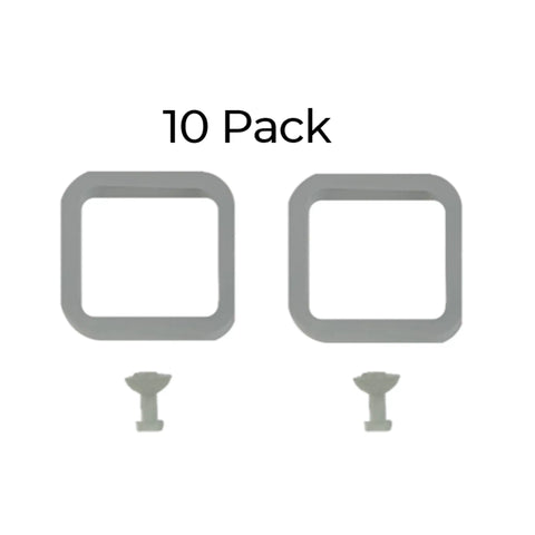 Replacement Square Seal & Valve Kit (Pack of 10)