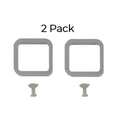 Replacement Square Seal & Valve Kit (Pack of 2)