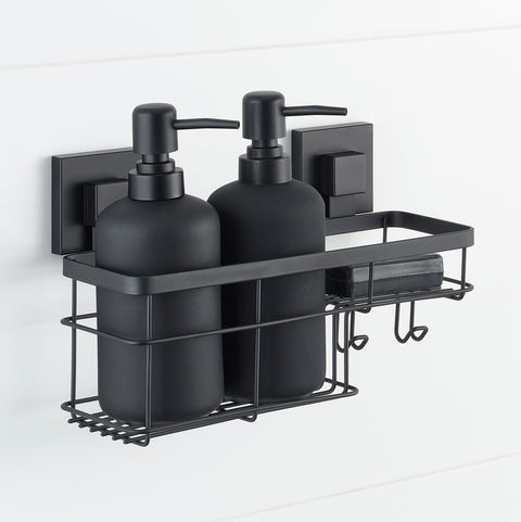 Matte Black Suction Combo Caddy