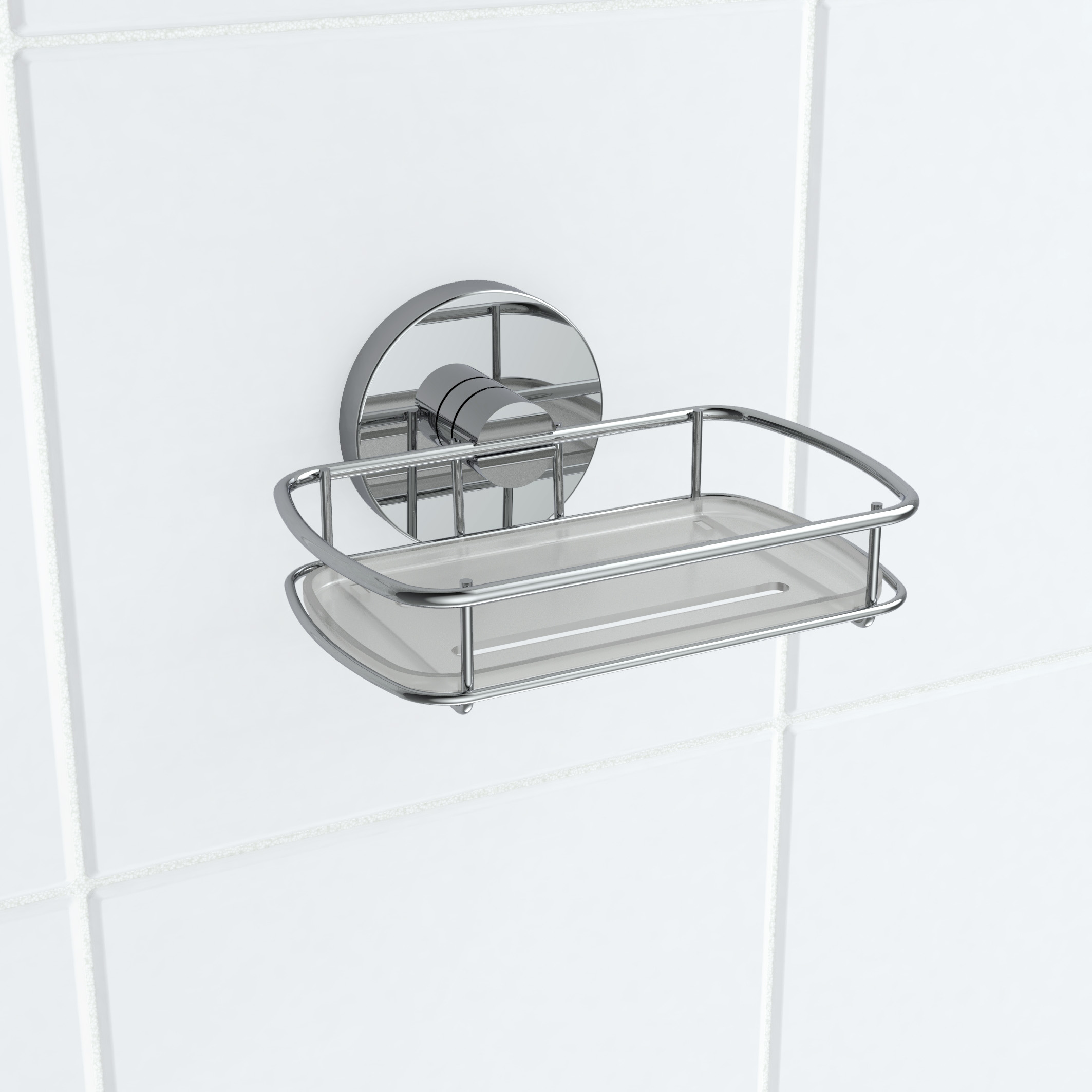 Do it Best Rubber Suction Soap Dish Holder